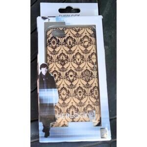 NIOB Sherlock Holmes iPhone 5/5s Hard Snap Case  221B Wallpaper Cream 2013  BBC